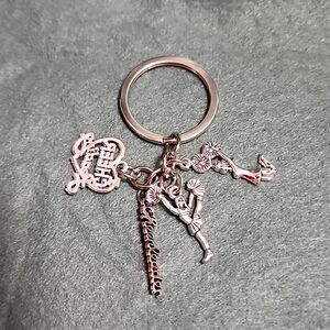 Cheerleader keychain Bag Charm